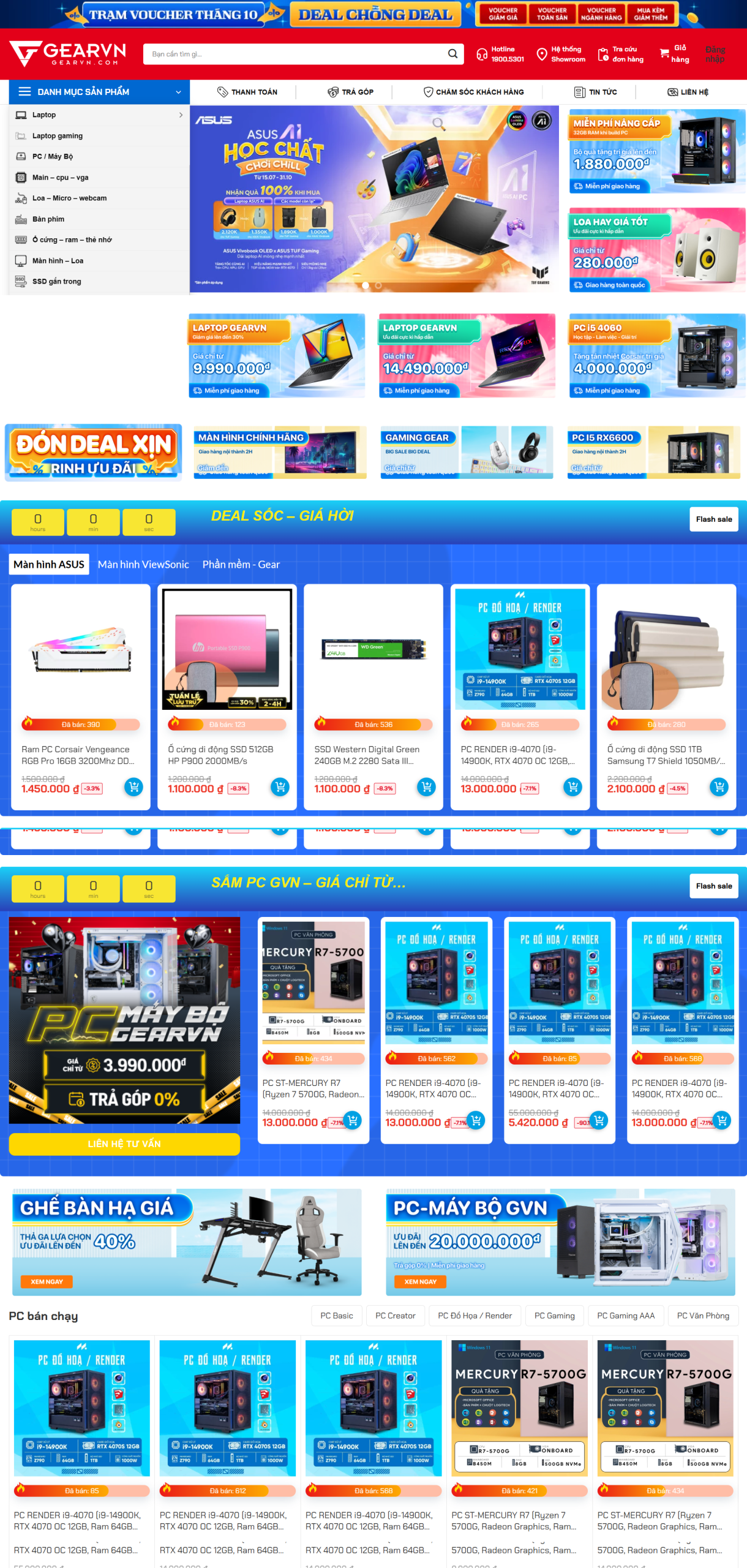 MSource Code Mẫu Website bán máy tính laptop chuẩn đẹp