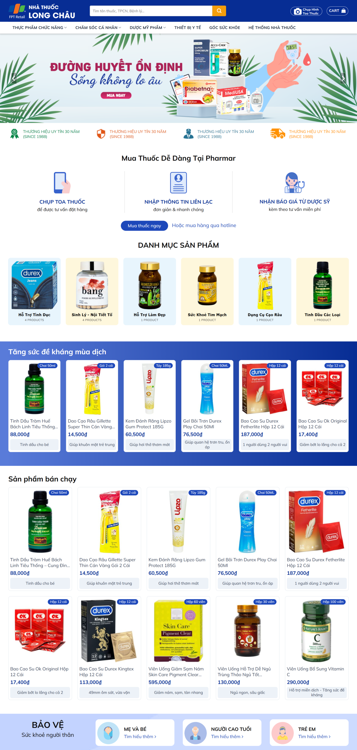 MSource Code Theme WordPress nhà thuốc 02