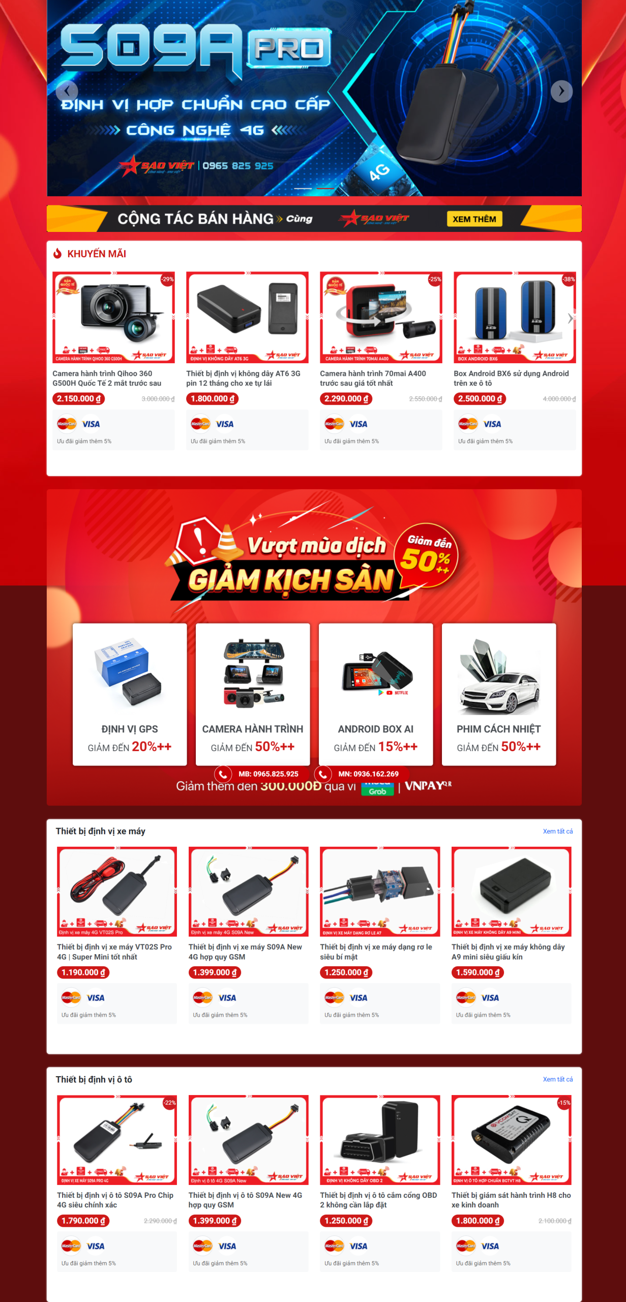 MThiết kế web thiết bị công nghệ xe hơi-TB