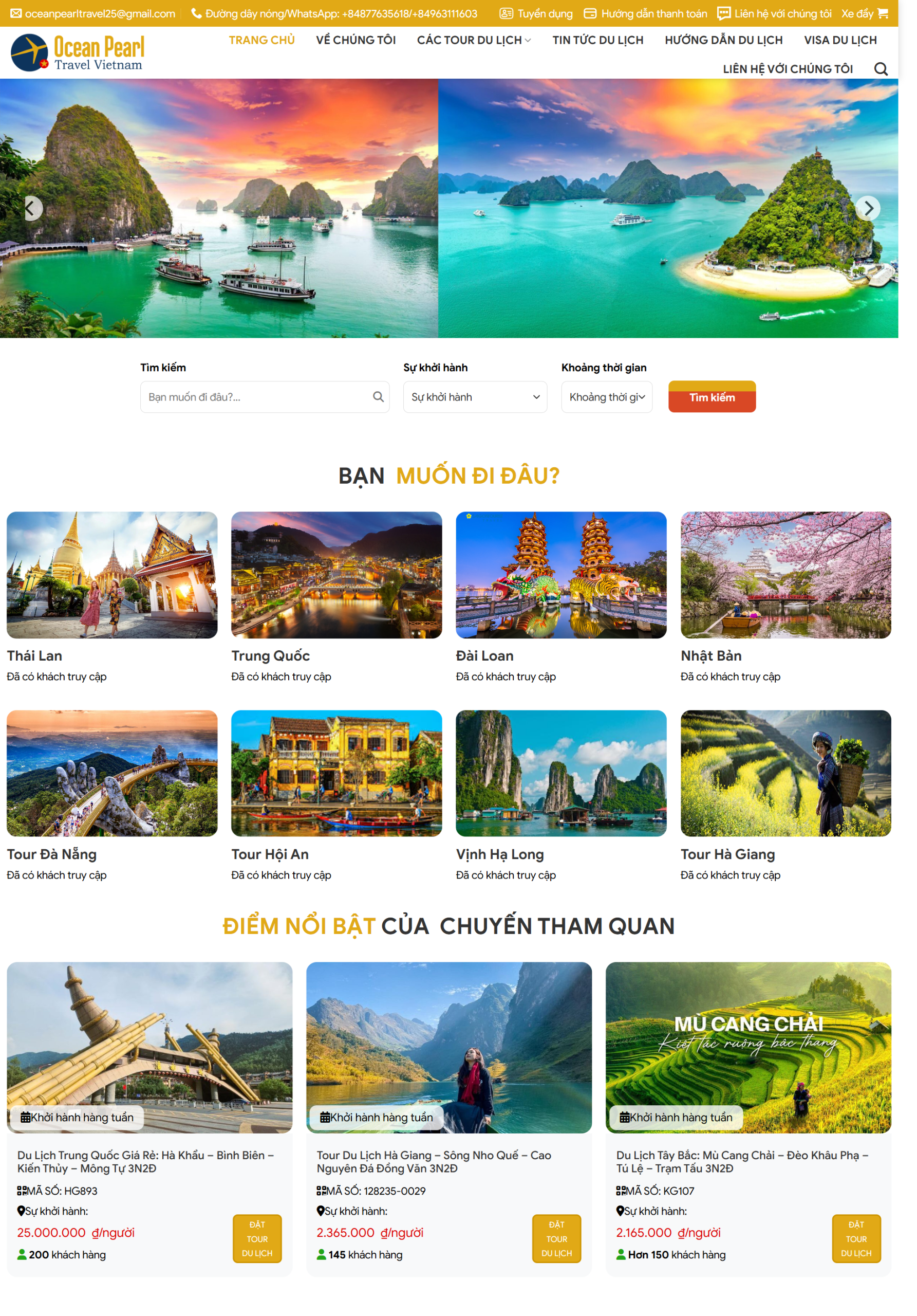 MWebsite Ocean Pearl Vietnam Travel-NBW